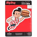 Bob's Big Boy Classic Logo Adhesive Vinyl Decal - Fun Bob's Big Boy Sticker for Car, Window, Water Bottle or Laptop
