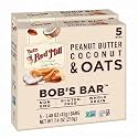 Bob's Red Mill 5pk PB Coconut & Oats Bar, 5 bars (Pack of 2) - Non GMO, Gluten Free, Kosher