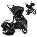 BOB Gear Wayfinder Travel System with Champ Infant Car Seat — Nightfall