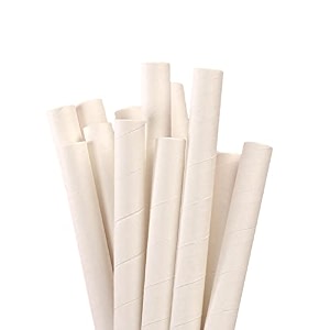 boba straws  12mm for bubble tea amp tapioca tea  paper for thick shake 40 - white