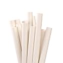 Boba Straws | 12mm for Bubble Tea &amp; Tapioca Tea | Paper for Thick Shake (40 - White)