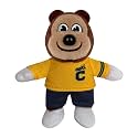 Bobbi-Dobbiez Attachable Plushie University of California (Berkeley) Oski Mascot – Attaches to Backpacks, Bags, Shoes, Water Bottles, and More