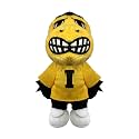 Bobbi-Dobbiez Mini Attachable Plushie Gift: University of Iowa Herky Mascot