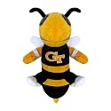 Bobbi-Dobbiez Mini Attachable Plushie Gift: Georgia Tech Buzz Mascot, 4"