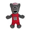 Bobbi-Dobbiez Mini Attachable Plushie Gift: Carolina NC State Mr Wuf Mascot