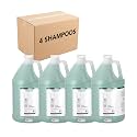 Bobbi Panter Dog Shampoo - Made in USA - All Natural Formula for Itch Relief &amp; Soothing Skins, Concentrated 16:1 for Professional Groomers - Green Apple Scent, 1 Gallon (Case of 4)