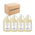 Bobbi Panter Hypoallergenic Dog Shampoo Honey, Aloe Vera, Chamomile &amp; Rosemary – Dye &amp; Fragrance Free Natural Formula for Sensitive &amp; Allergy Skin, Tear-Free, 30:1 Concentrate, 1 Gallon (Case of 4)