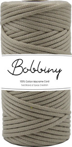 bobbiny 3mm 100 meter knitted braided crochet macrame nylon cord thread for macrame diy