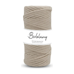 bobbiny 3mm 100 meter knitted braided crochet macrame nylon cord thread for macrame diy