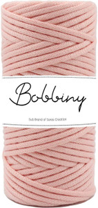 bobbiny 3mm 100 meter knitted braided crochet macrame nylon cord thread for macrame diy