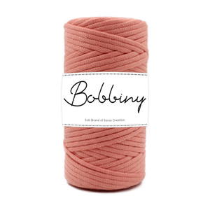 bobbiny 3mm 100 meter knitted braided crochet macrame nylon cord thread for macrame diy