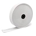 Bobbiny Braided Elastic Band White Elastic (0.75 inch 10 Meters. White) Cord Heavy Stretch High Elasticity Knit Elastic Band, Ideal for Tailoring Sewing, Fashion Designing, Boutique, Stitching