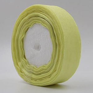 bobbiny birch green organza ribbon 35 color variations inside l-35 metersw-1 inch  ribbon for gift wrapping gift bows making decoration bags handle