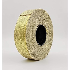 bobbiny organza striped ribbon gold 1 inch35 meters for bridal gift wrap wrapping bows gift bows christmas bows party decoration pack of 3