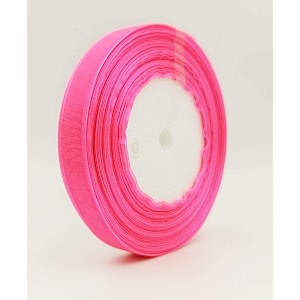bobbiny organza striped ribbon light pink 12 mm ribbon 05 inch 35 meters for bridal gift wrap wrapping bows gift bows christmas bows party decoration pack of 5