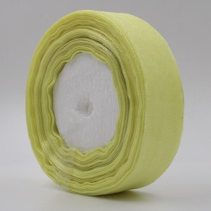 bobbiny birch green organza ribbon 35 color variations inside l-35 metersw-1 inch  ribbon for gift wrapping gift bows making decoration bags handle