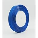 Bobbiny Organza Striped Ribbon Royal Blue 12 mm Ribbon (0.5 inch, 35 Meters) for Bridal Gift wrap, Wrapping Bows, Gift Bows, Christmas Bows, Party Decoration Pack of 3