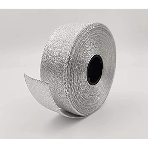 bobbiny silver organza ribbon 35 color variations inside l-25 metersw-1 inch  ribbon for gift wrapping gift bows making decoration bags handle
