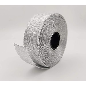 bobbiny silver organza ribbon 35 color variations inside l-25 metersw-05 inch  ribbon for gift wrapping gift bows making decoration bags handle