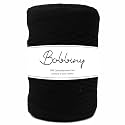 BOBBINY | Single Strand Cotton Macrame Cord Thread Rope For Crafts, Macrame Diy And Other Projects | Black | 3Mm, 10 Meter, 70 Gram