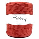 BOBBINY | Single Strand Cotton Macrame Cord Thread Rope for Crafts, Macrame DIY and Other Projects | Saffron/Orange | 4mm, 10 Meter