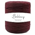 BOBBINY | Single Strand Cotton Macrame Cord Thread Rope for Crafts, Macrame DIY and Other Projects | Maroon | 4mm, 10 Meter