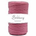 BOBBINY | Single Strand Cotton Macrame Cord Thread Rope For Crafts, Macrame Diy And Other Projects | Bubble Gum | 4Mm, 100 Meter, Pink