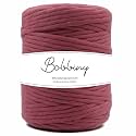 BOBBINY | Single Strand Cotton Macrame Cord Thread Rope for Crafts, Macrame DIY and Other Projects | Dusty Pink | 4mm, 100 Meter