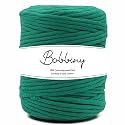 BOBBINY | Single Strand Cotton Macrame Cord Thread Rope for Crafts, Macrame DIY and Other Projects | Leaf Green | 4mm, 200 Meter
