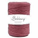 BOBBINY | Single Strand Cotton Macrame Cord Thread Rope for Crafts, Macrame DIY and Other Projects | Dusty Pink | 4mm, 50 Meter