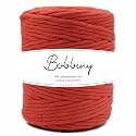 BOBBINY | Single Strand Cotton Macrame Cord Thread Rope for Crafts, Macrame DIY and Other Projects | Saffron/Orange | 4mm, 50 Meter