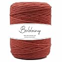 BOBBINY | Single Strand Cotton Macrame Cord Thread Rope for Crafts, Macrame DIY and Other Projects | Rust | 4mm, 50 Meter