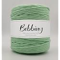 BOBBINY | Single Strand Cotton Macrame Cord Thread Rope for Crafts, Macrame DIY and Other Projects | Mint Green | 4mm, 10 Meter