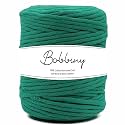 BOBBINY | Single Strand Cotton Macrame Cord Thread Rope for Crafts, Macrame DIY and Other Projects | Teal Green | 4mm, 10 Meter