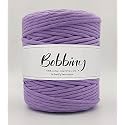 BOBBINY | Single Strand Cotton Macrame Cord Thread Rope for Crafts, Macrame DIY and Other Projects | Purple | 4mm, 10 Meter