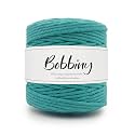 BOBBINY | Single Strand Cotton Macrame Cord Thread Rope for Crafts, Macrame DIY and Other Projects | Sea Green | 4mm, 50 Meter