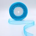 BOBBINY Sky Organza Ribbon (35+ Color Variations Inside) (L-35 Meters,W-1 Inch) | Ribbon for Gift Wrapping, Gift Bows Making, Decoration, Bags Handle