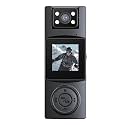 BOBLOV A23Pro Body Camera with 180°Rotatable Lens, 2K/48MP Small Body Camera, Night Vision, 2200mAh for Long 7 Hours Recording, with a Car Mount for Cycling&1/4 Screw Hole (128GB)