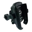 BOBO BM14 PRO Plus Quick Release with PRO Plus Vibration Damper Waterproof Bike/Motorcycle/Scooter Mobile Phone Holder Mount, Ideal for Maps and GPS Navigation (Black)