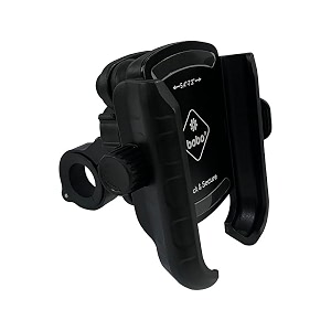 bobo bm14 pro quick release with vibration controller waterproof bikemotorcyclescooter mobile phone holder mount ideal for maps and gps navigation black