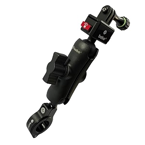 bobo bm9h pro action camera waterproof bikemotorcyclescooter mobile phone holder mount ideal for maps and gps navigation black