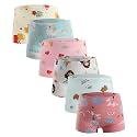 Boboking Girls'Soft Cotton Boyshort Underwear Little Kids Panties
