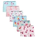 Boboking Girls'Soft Cotton Boyshort Underwear Little Kids Panties