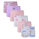 Boboking Girls'Soft Cotton Boyshort Underwear Little Kids Panties
