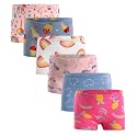 Boboking Girls'Soft Cotton Boyshort Underwear Little Kids Panties