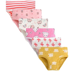 Boboking Girls Soft Panties Toddler Underwear Kids