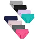 Boboking Teen Girls Underwear Cotton Brief Soft Panties 8 pack
