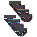 Boboking Teen Girls Underwear Cotton Brief Soft Panties 8 pack