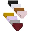 Boboking Teen Girls Underwear Cotton Brief Soft Panties 8 pack