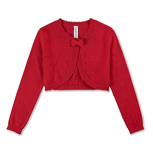 BOBOYOYO Long Sleeve Girls Shrug Knit Girls